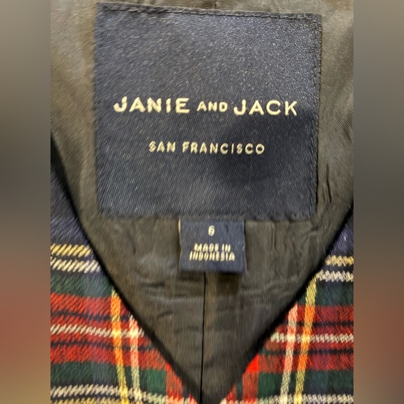 Janie and Jack Plaid Vest and Pants Set - Picture 3 of 7